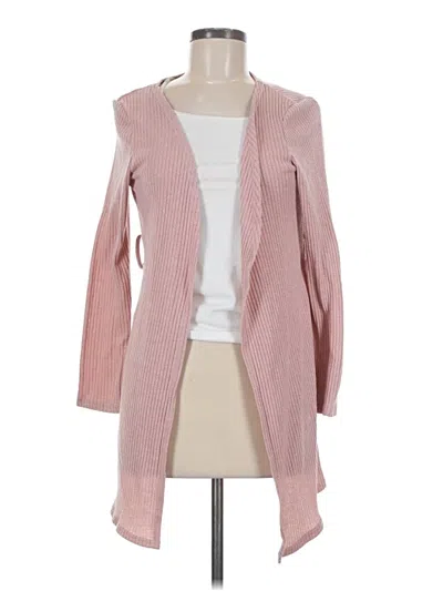 Pre-owned Unbranded Cardigan Sweater In Pink