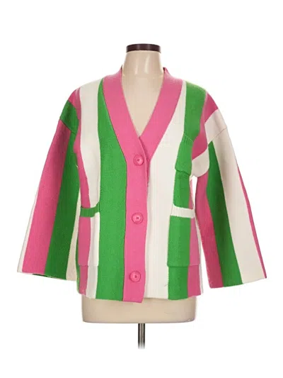 Pre-owned Unbranded Cardigan Sweater In Pink