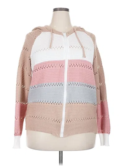 Pre-owned Unbranded Cardigan Sweater In Pink