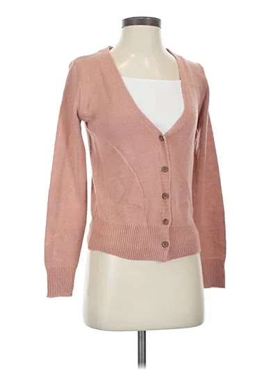 Pre-owned Unbranded Cardigan Sweater In Pink