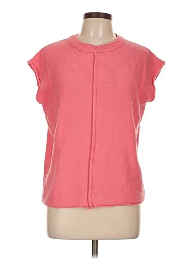 Pre-owned Unbranded Cardigan Sweater In Pink