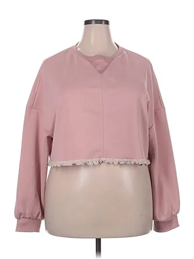 Pre-owned Unbranded Cardigan Sweater In Pink