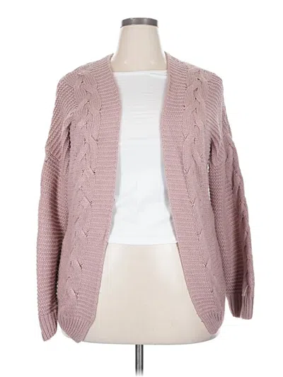 Pre-owned Unbranded Cardigan Sweater In Pink