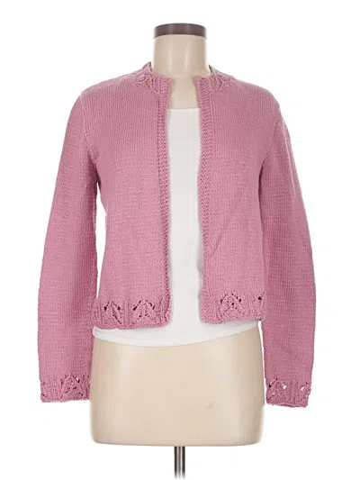 Pre-owned Unbranded Cardigan Sweater In Pink