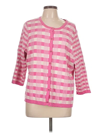 Pre-owned Unbranded Cardigan Sweater In Pink
