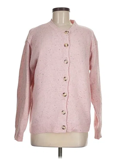 Pre-owned Unbranded Cardigan Sweater In Pink