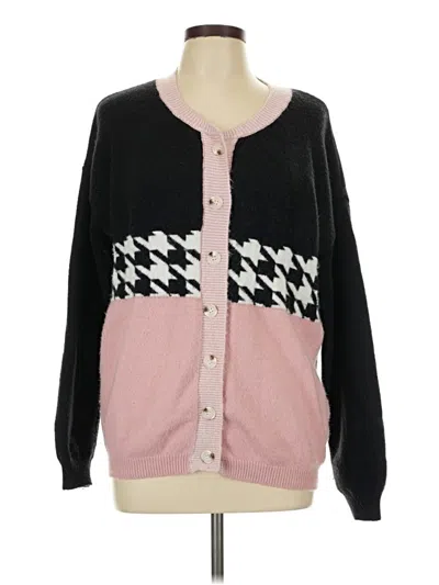 Pre-owned Unbranded Cardigan Sweater In Pink