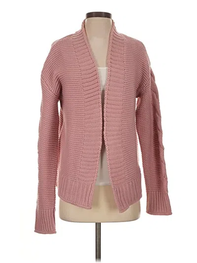 Pre-owned Unbranded Cardigan Sweater In Pink