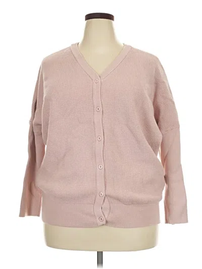 Pre-owned Unbranded Cardigan Sweater In Pink