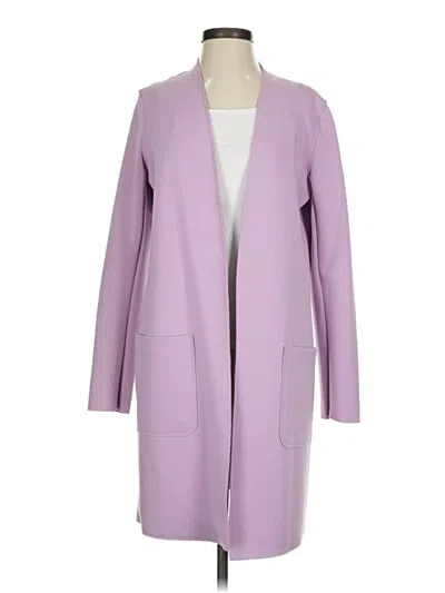 Pre-owned Unbranded Cardigan Sweater In Purple