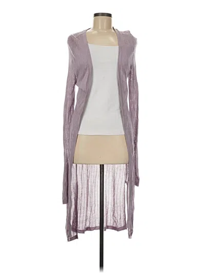 Pre-owned Unbranded Cardigan Sweater In Purple