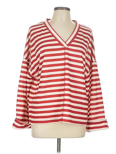 Pre-owned Unbranded Cardigan Sweater In Red