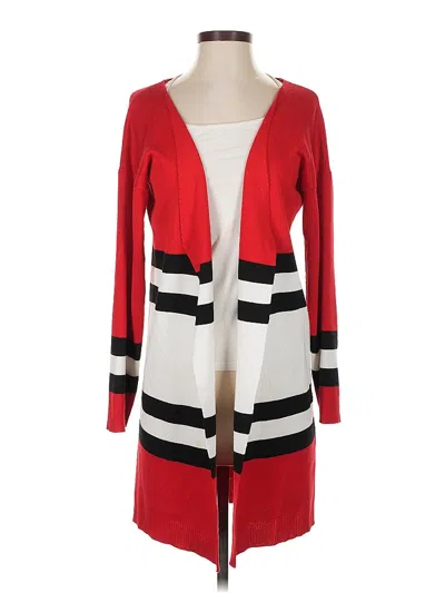 Pre-owned Unbranded Cardigan Sweater In Red