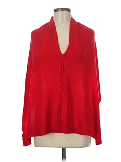 Pre-owned Unbranded Cardigan Sweater In Red