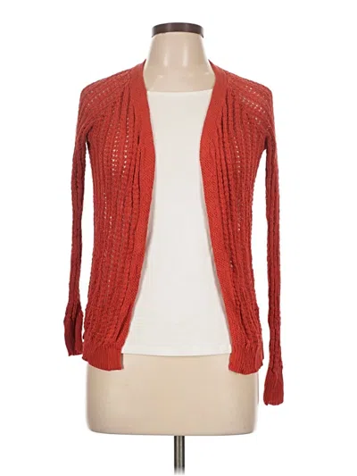 Pre-owned Unbranded Cardigan Sweater In Red