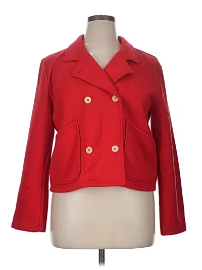 Pre-owned Unbranded Cardigan Sweater In Red