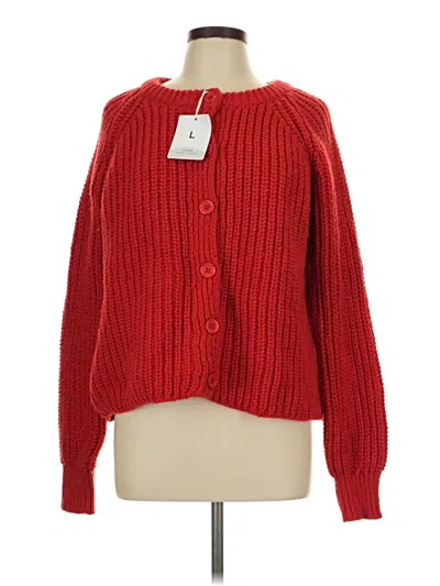 Unbranded Cardigan Sweater In Red