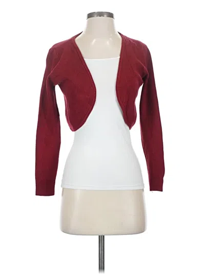 Pre-owned Unbranded Cardigan Sweater In Red