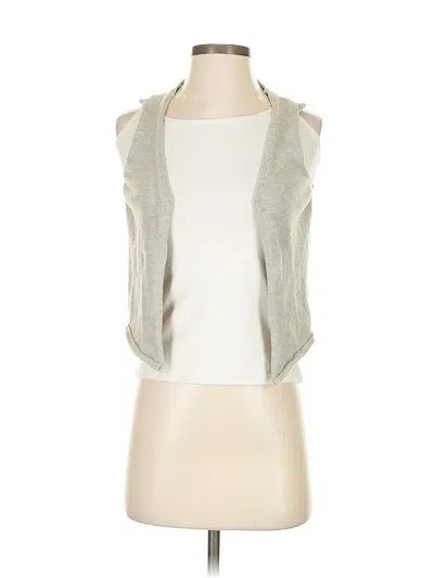 Pre-owned Unbranded Cardigan Sweater In Silver