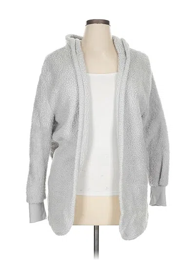 Pre-owned Unbranded Cardigan Sweater In Silver
