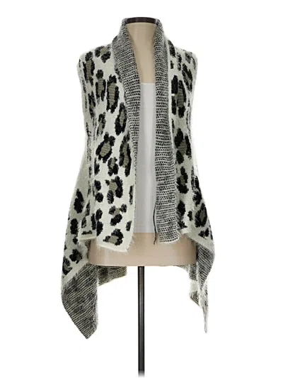 Pre-owned Unbranded Cardigan Sweater In Silver