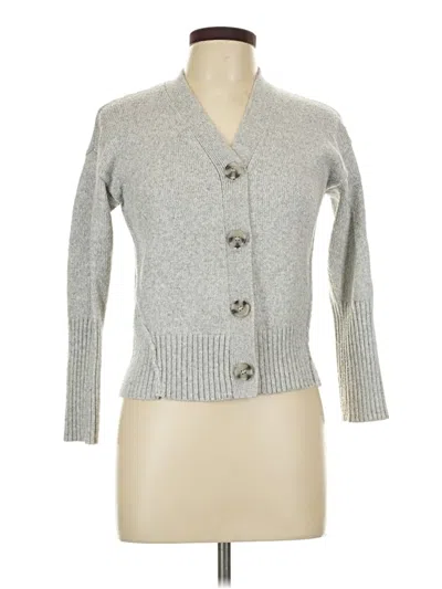 Pre-owned Unbranded Cardigan Sweater In Silver