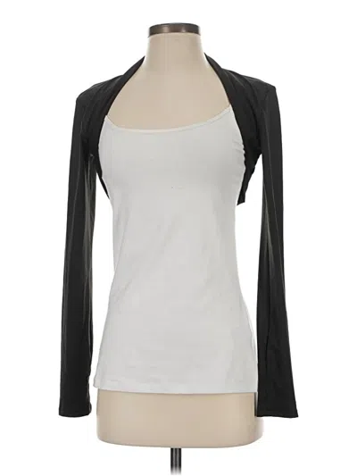 Pre-owned Unbranded Cardigan Sweater In Silver