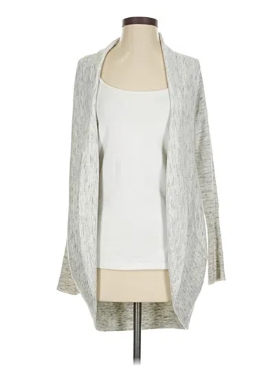 Pre-owned Unbranded Cardigan Sweater In Silver