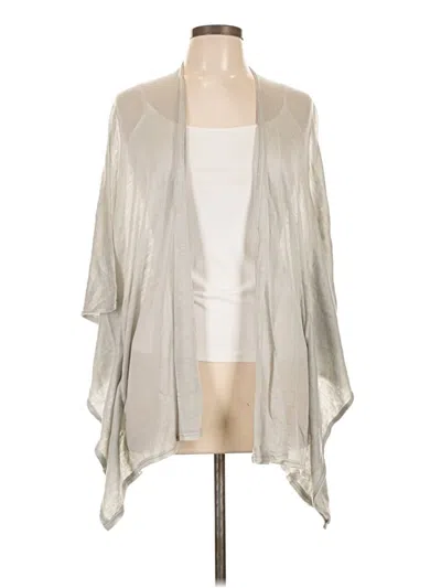 Pre-owned Unbranded Cardigan Sweater In Silver