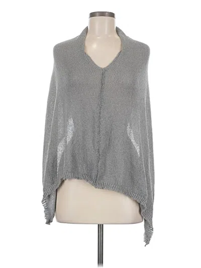 Pre-owned Unbranded Cardigan Sweater In Silver
