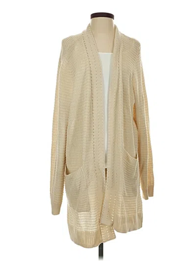 Pre-owned Unbranded Cardigan Sweater In Tan