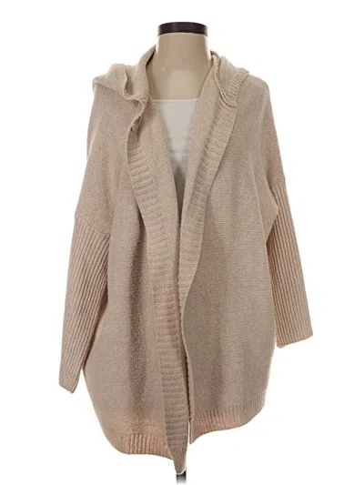 Pre-owned Unbranded Cardigan Sweater In Tan