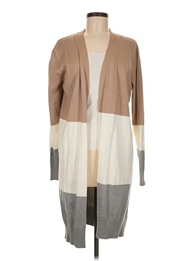 Pre-owned Unbranded Cardigan Sweater In Tan
