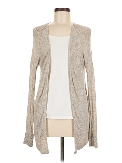 Pre-owned Unbranded Cardigan Sweater In Tan
