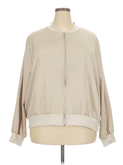 Pre-owned Unbranded Cardigan Sweater In Tan