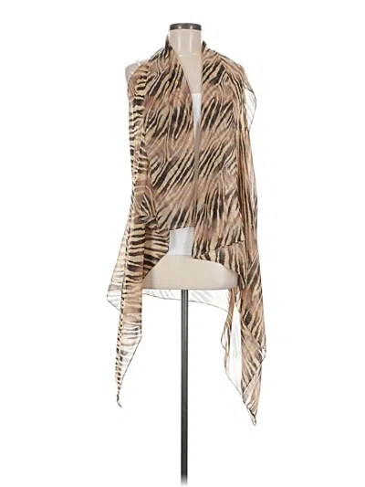 Pre-owned Unbranded Cardigan Sweater In Tan