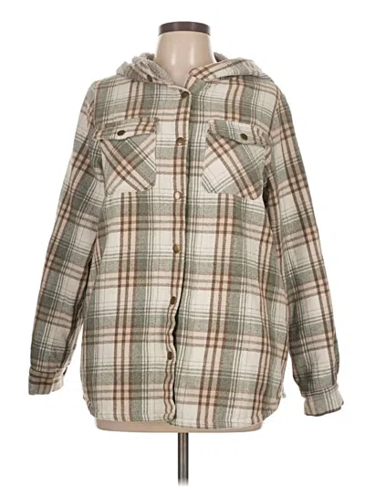Pre-owned Unbranded Cardigan Sweater In Tan
