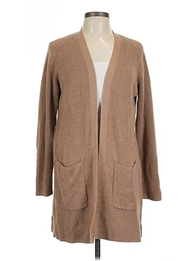 Pre-owned Unbranded Cardigan Sweater In Tan
