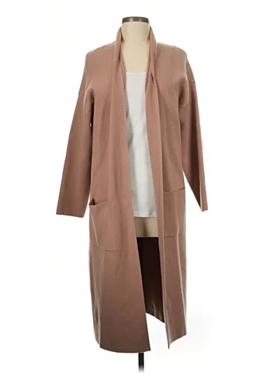 Pre-owned Unbranded Cardigan Sweater In Tan