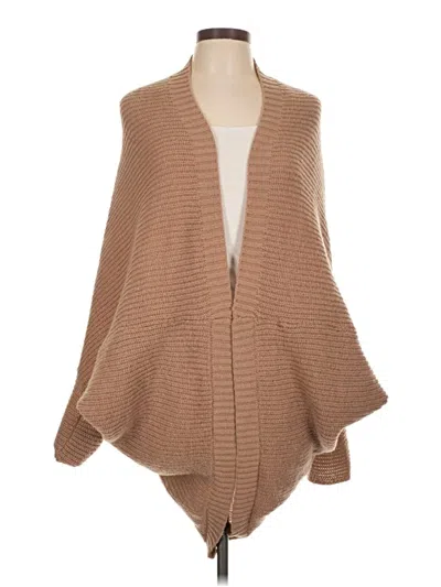 Pre-owned Unbranded Cardigan Sweater In Tan