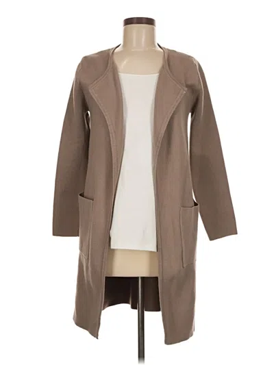 Pre-owned Unbranded Cardigan Sweater In Tan