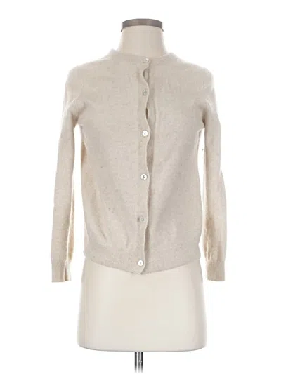 Pre-owned Unbranded Cardigan Sweater In Tan