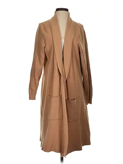 Pre-owned Unbranded Cardigan Sweater In Tan