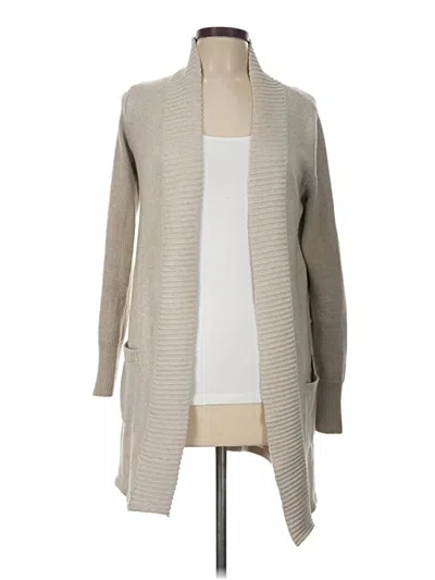 Pre-owned Unbranded Cardigan Sweater In Tan