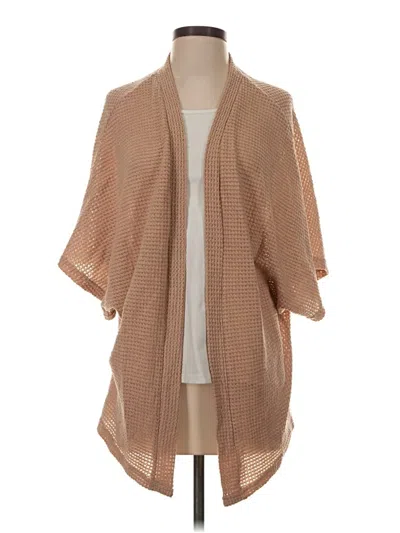 Pre-owned Unbranded Cardigan Sweater In Tan