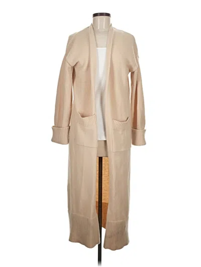 Pre-owned Unbranded Cardigan Sweater In Tan