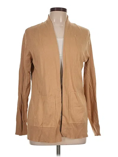Pre-owned Unbranded Cardigan Sweater In Tan