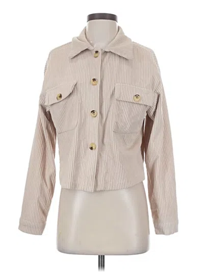 Pre-owned Unbranded Cardigan Sweater In Tan