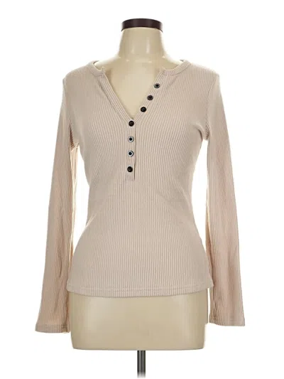 Pre-owned Unbranded Cardigan Sweater In Tan