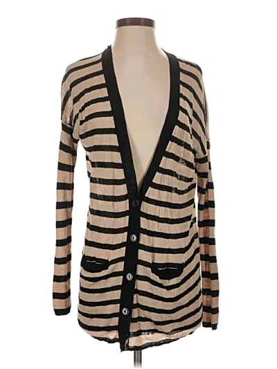 Pre-owned Unbranded Cardigan Sweater In Tan